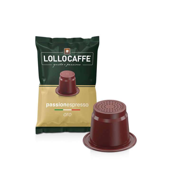 Lollo Box Capsule PassioNespresso Miscela Oro 100 | Il