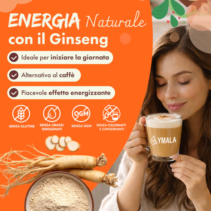 16 capsule Dolce Gusto* Ginseng Ymala | Il Negozio del Caffè