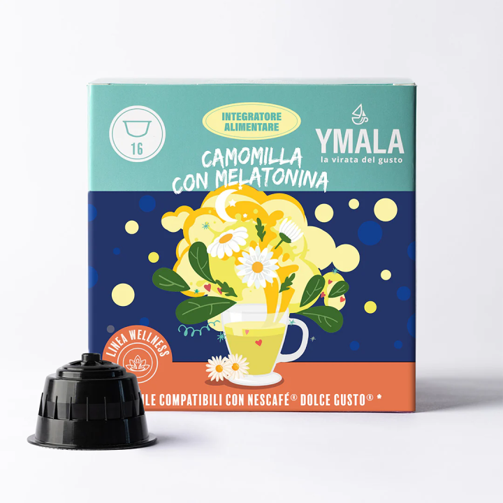 16 capsule Dolce Gusto* Camomilla con melatonina | Il