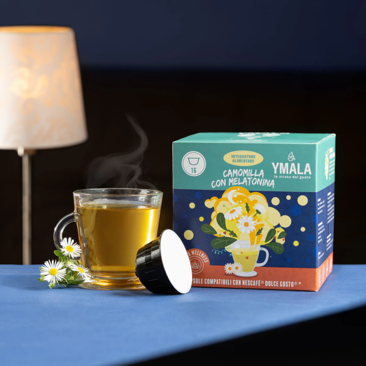 16 capsule Dolce Gusto* Camomilla con melatonina | Il
