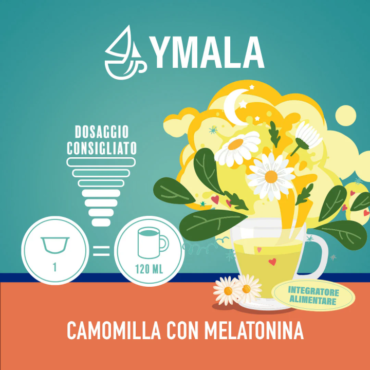 16 capsule Dolce Gusto* Camomilla con melatonina | Il