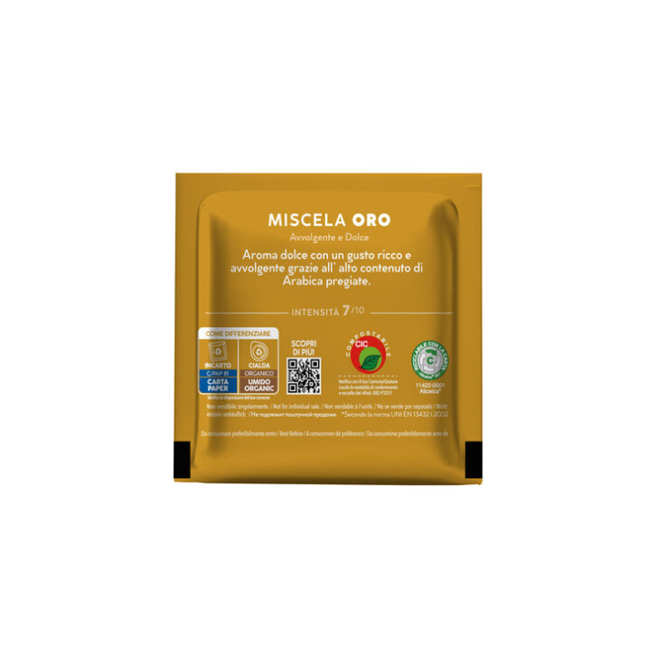 50 cialde ese da 44 mm miscela Oro caffè Borbone | Il