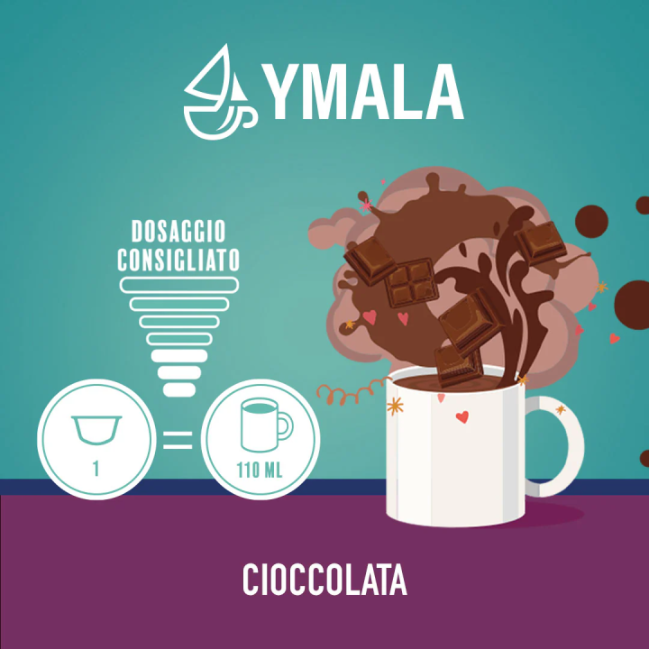 16 capsule Dolce Gusto®* Cioccolata Ymala | Il Negozio del