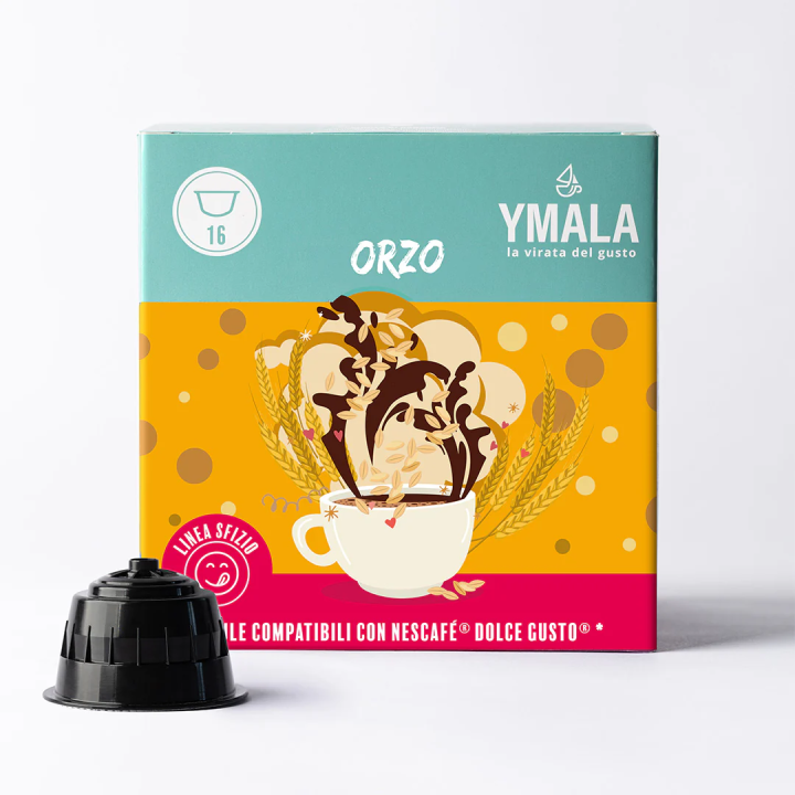 16 capsule Dolce Gusto* Orzo Ymala | Il Negozio del Caffè