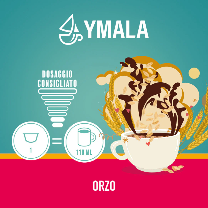 16 capsule Dolce Gusto* Orzo Ymala | Il Negozio del Caffè