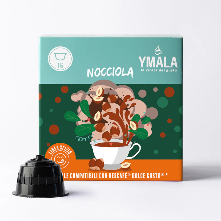 16 capsule Dolce Gusto* Nocciola Ymala | Il Negozio del