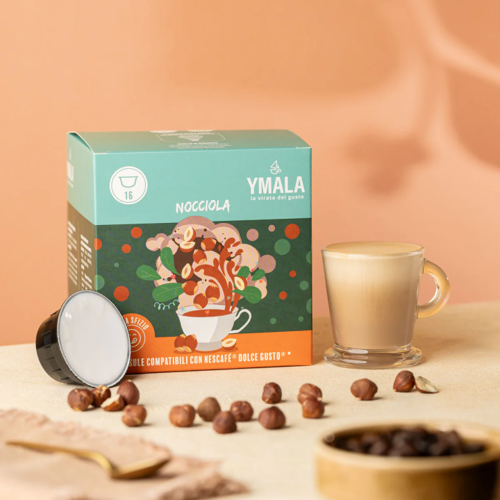16 capsule Dolce Gusto* Nocciola Ymala | Il Negozio del