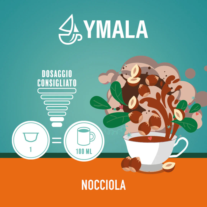 16 capsule Dolce Gusto* Nocciola Ymala | Il Negozio del