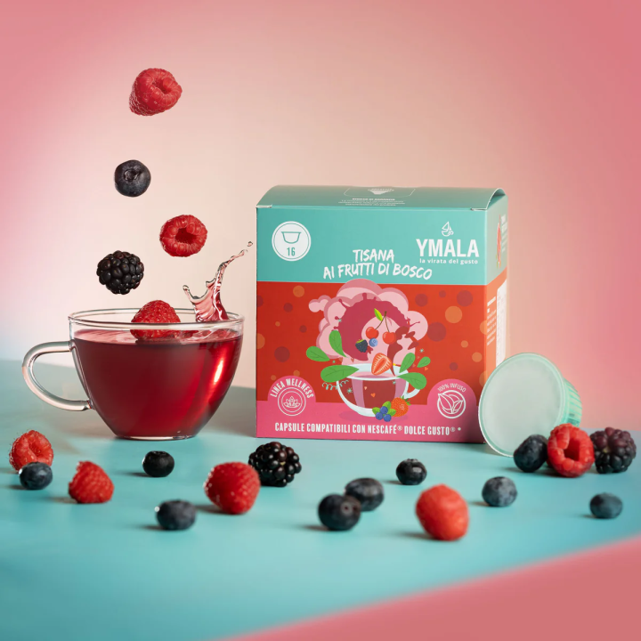 16 capsule Dolce Gusto* Tisana ai frutti di bosco | Il