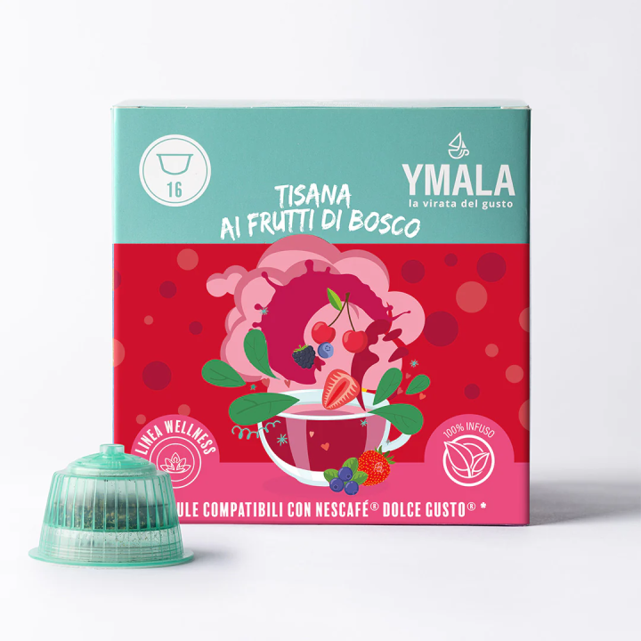 16 capsule Dolce Gusto* Tisana ai frutti di bosco | Il