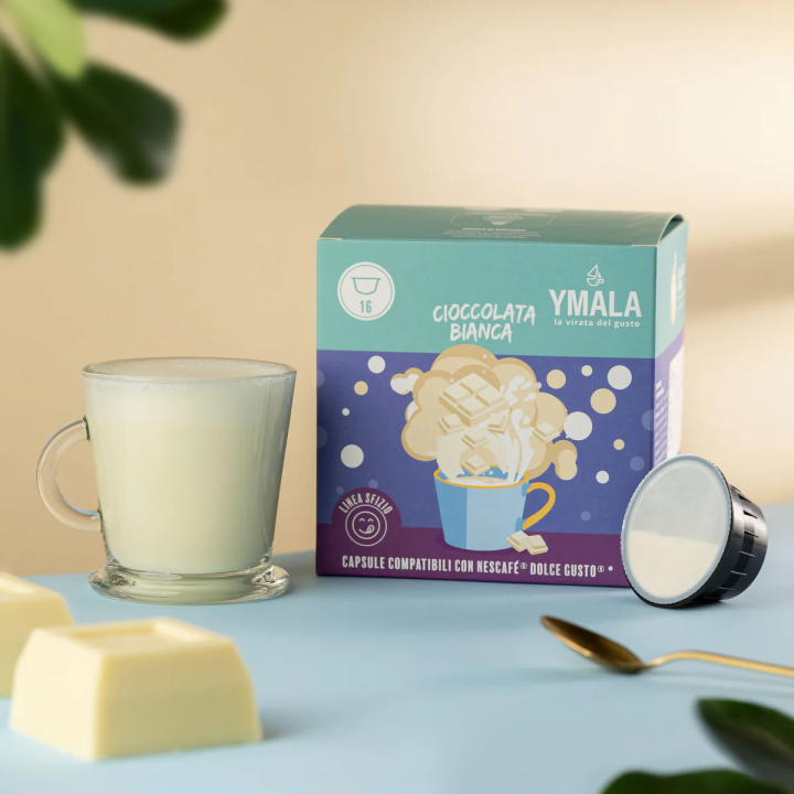 16 capsule Dolce Gusto* Cioccolata bianca | Il Negozio del
