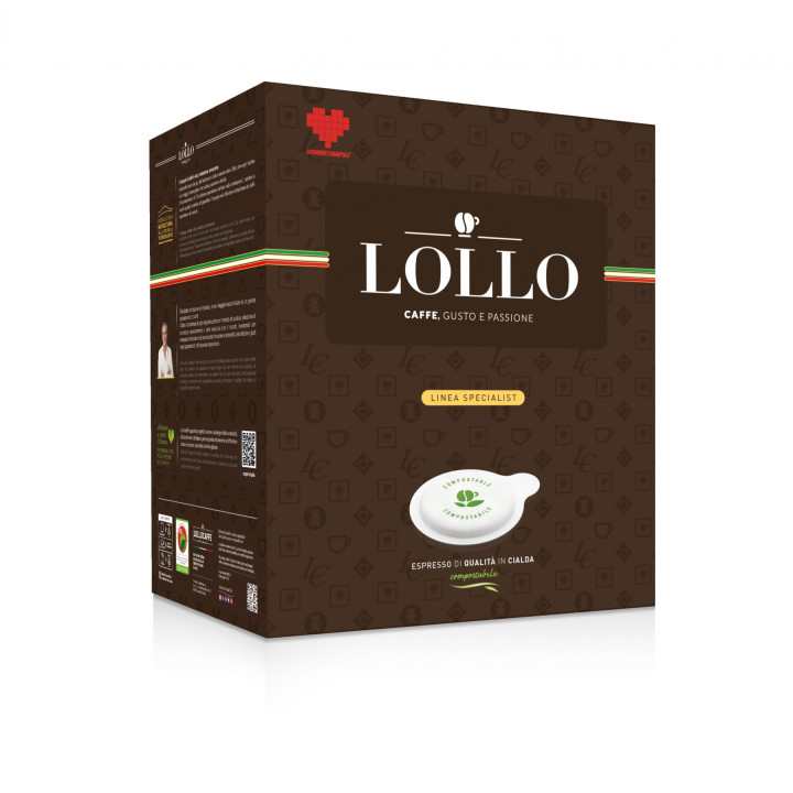 Lollo Box Cialde Miscela Argento 150 | Il Negozio del Caffè