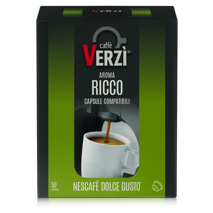 Capsule Verzì Compatibili Nescafè* Dolce Gusto* Aroma Ricco