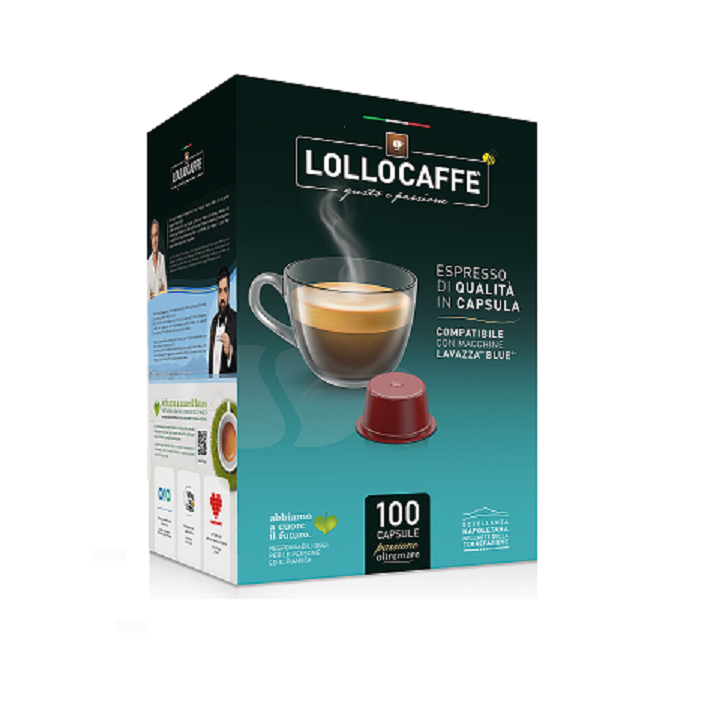 Lollo Box Capsule PassioneOltremare* Miscela Nera 100 | Il
