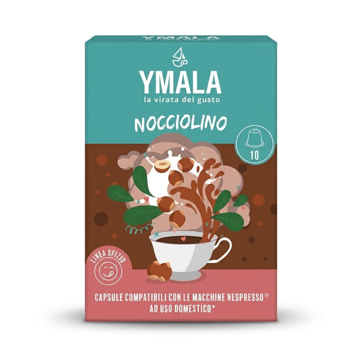 Ymala Nocciolino compatibile Nespresso* 10 capsule | Il