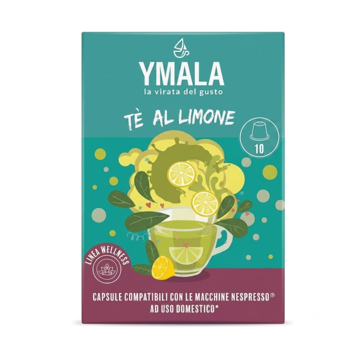 Ymala Tè al limone compatibile Nespresso* 10 capsule | Il