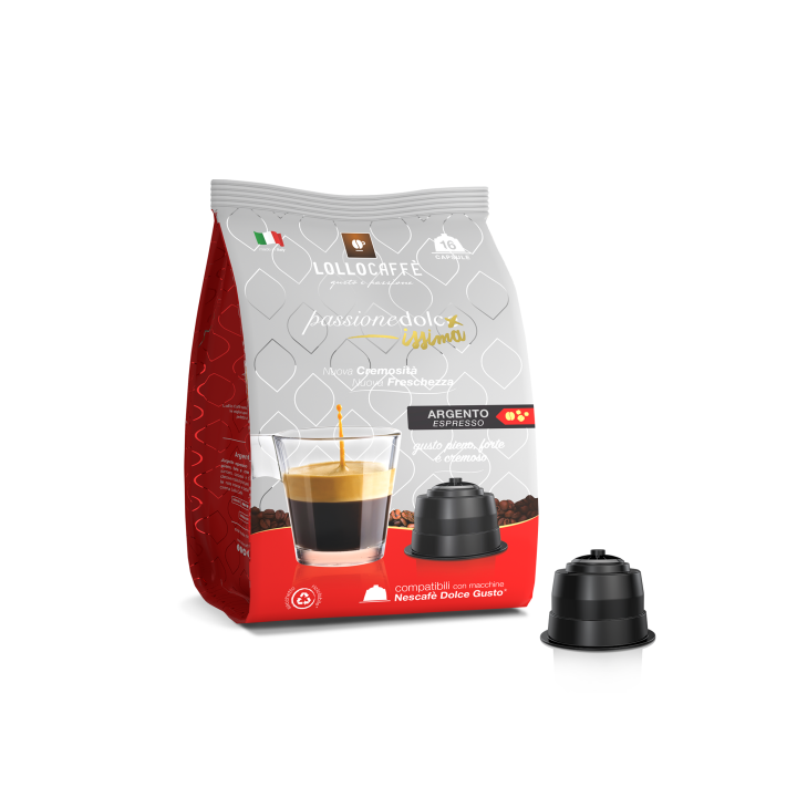 Lollo Box Capsule Passionedolcissima Miscela Argento 16