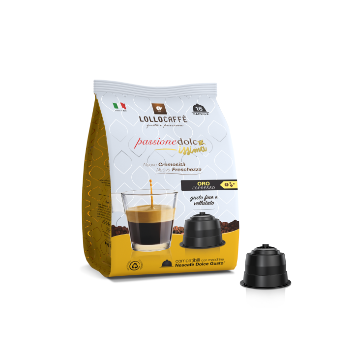 Lollo Box Capsule Passionedolcissima Miscela Oro 16 | Il