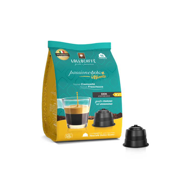 Lollo Box Capsule Passionedolcissima Miscela Dek 16 | Il