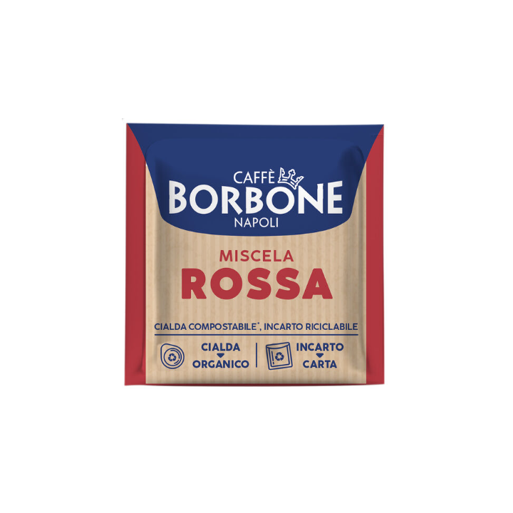 150 cialde ese da 44 mm miscela Rossa caffè Borbone | Il