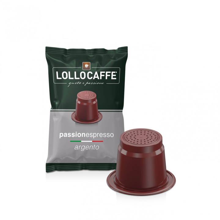 Lollo Box Capsule PassioNespresso Miscela Argento 100 | Il