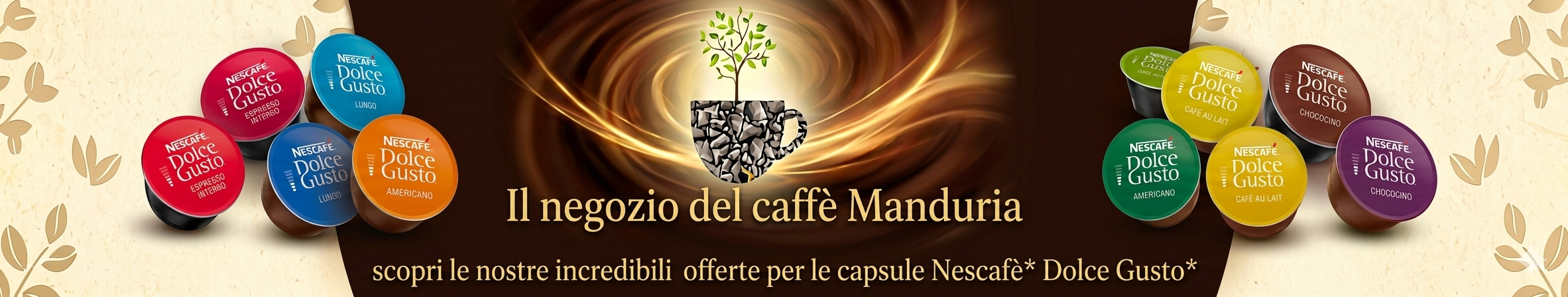 Scopri le nostre incredibili offerte per le capsule compatibili Nescafè* Dolce gusto*